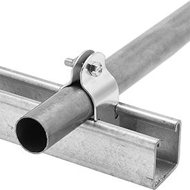 Strut-Mount Metal Routing Clamps